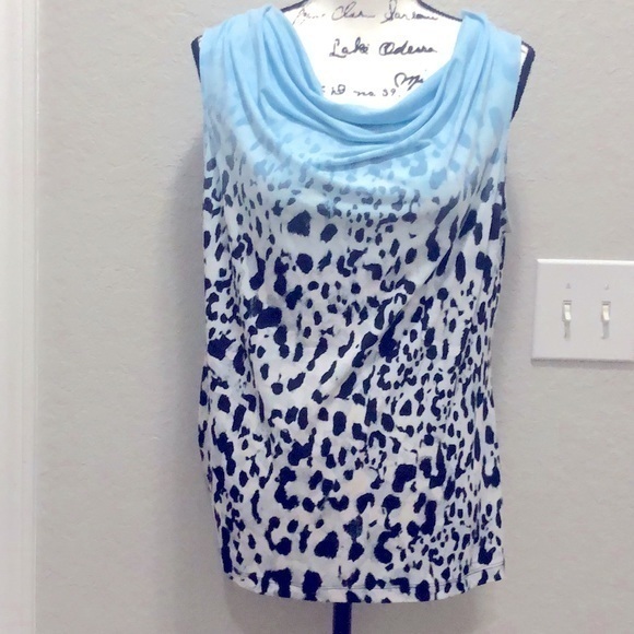 Calvin Klein Leopard Tank‎ Top L - Picture 1 of 3